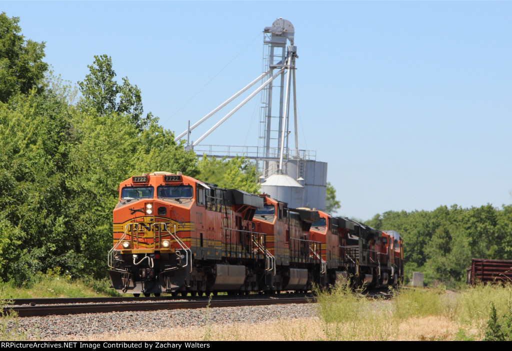 BNSF 7722 4000